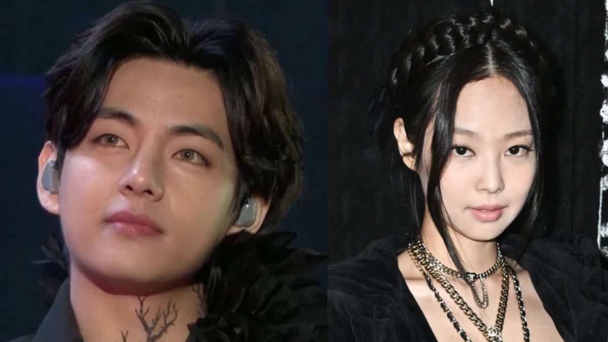 When Bts V S Leaked Private Photos With Rumoured Girlfriend Jennie Kim Broke The Internet On